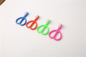 Барвисті пластикові діти ручні зубні щітки