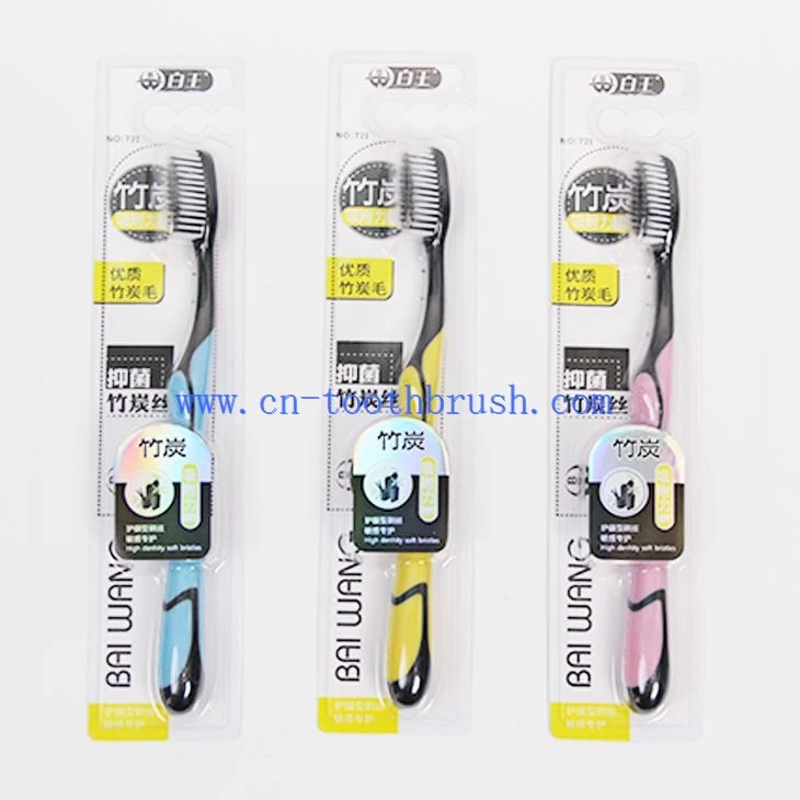 Three Packs Of Large Head Toothbrush For Adult